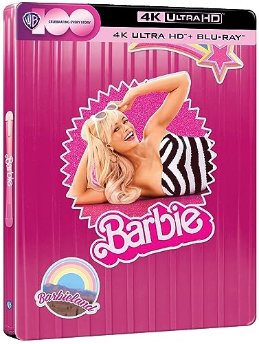 Barbie [4K Ultra HD + Blu-Ray-Édition boîtier SteelBook]